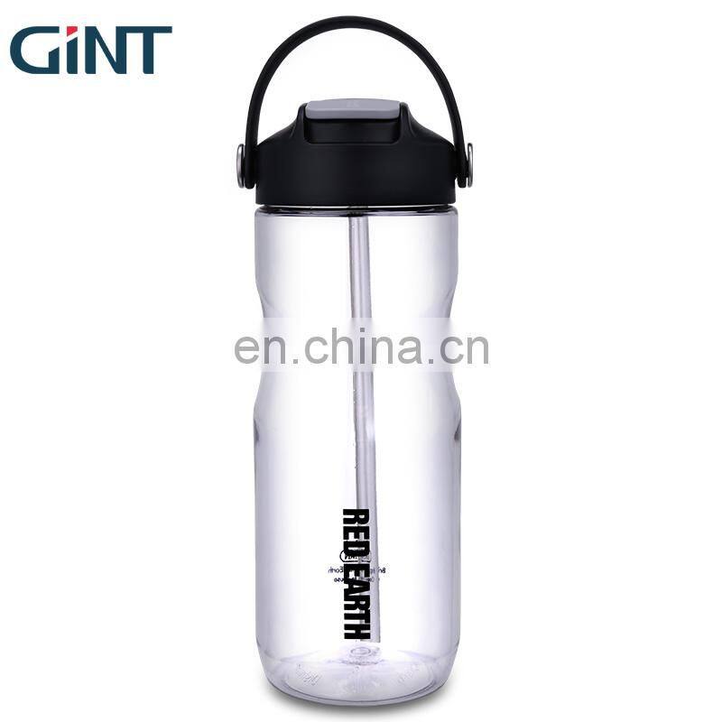 GINT 680ml Durable Summer Best Cold Customer Color Water Bottle with Straw