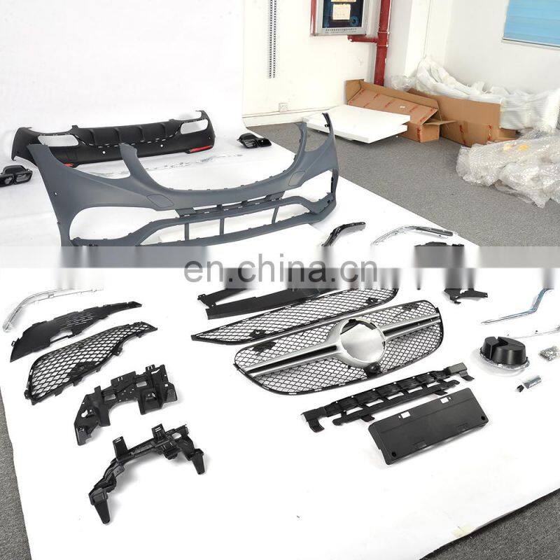 2015UP Plastic GLC63 Style X253 Car Bumpers for Mercedes GLC 200/260/300