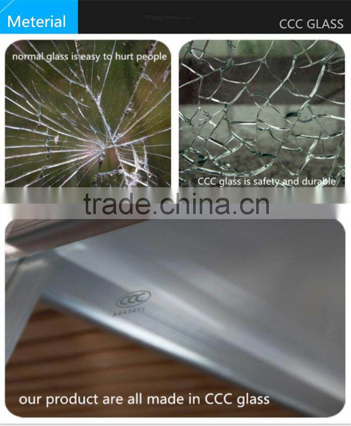 Acrylic Tray Freestanding Rectangle Portable Shower Room Glass Shower Enclosure