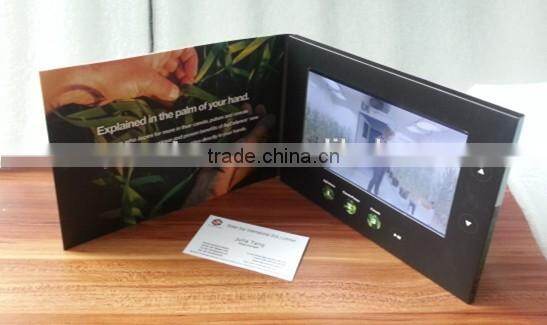 Chinese video brochures fashion and cheap video greetings cards