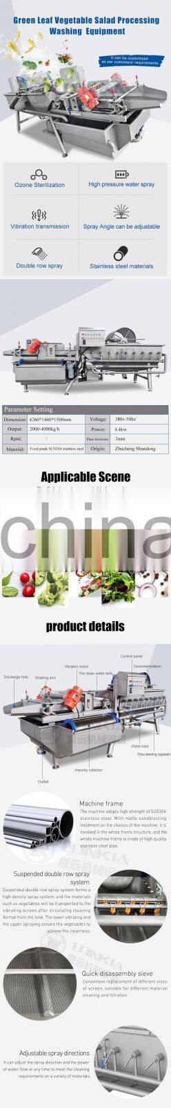 LONKIA Salad Leafy Vegetable Processing Washing Machine