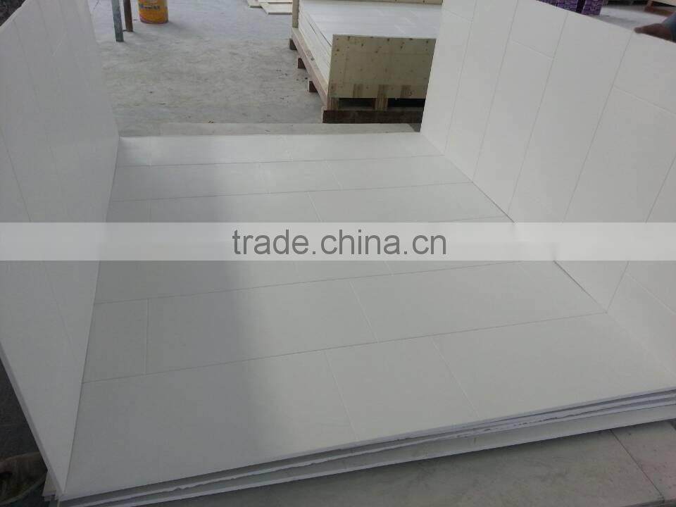 Classic Pattern Cultured Marble Shower Surround, Cast Marble Shower Panel