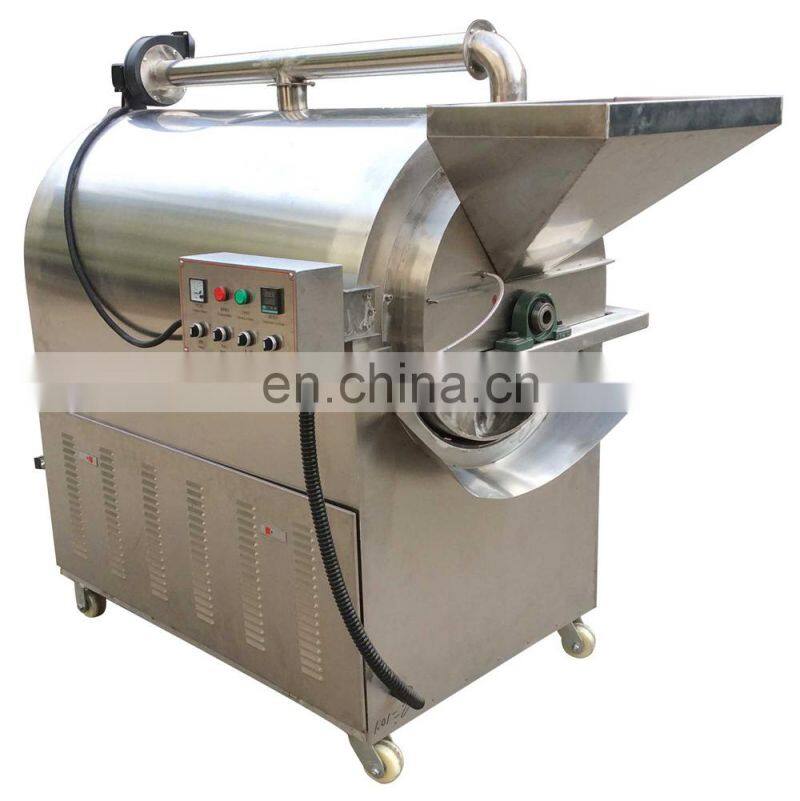 Automatic stainless steel nut roasting machine auto roasted nuts rotary roaster line machines equipment cheap price for sale