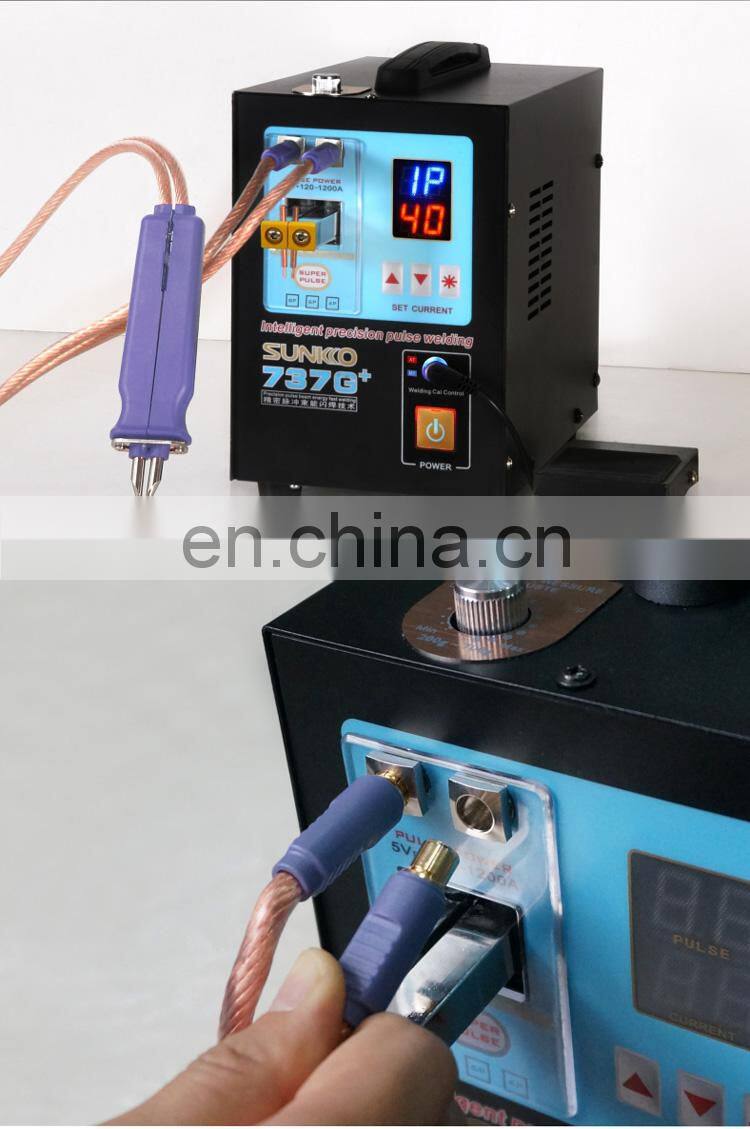 737G+ Spot Welder 110V 4.3KW Welding Machine with S-70BN Welding Pen for 18650 Battery Pack