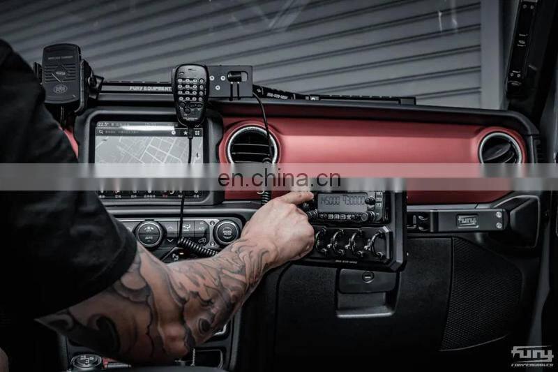 Furyengraver control panel kit with bracket for Jeep wrangler JL 2018+4x4 accessories
