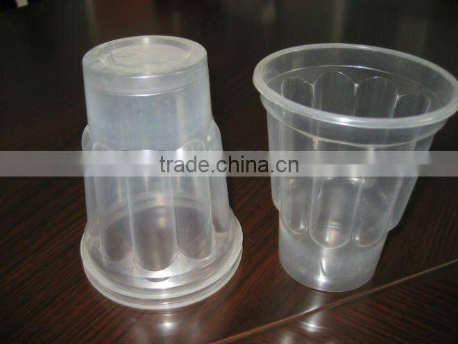 Automatic disposable bubble tea cup thermoforming machine