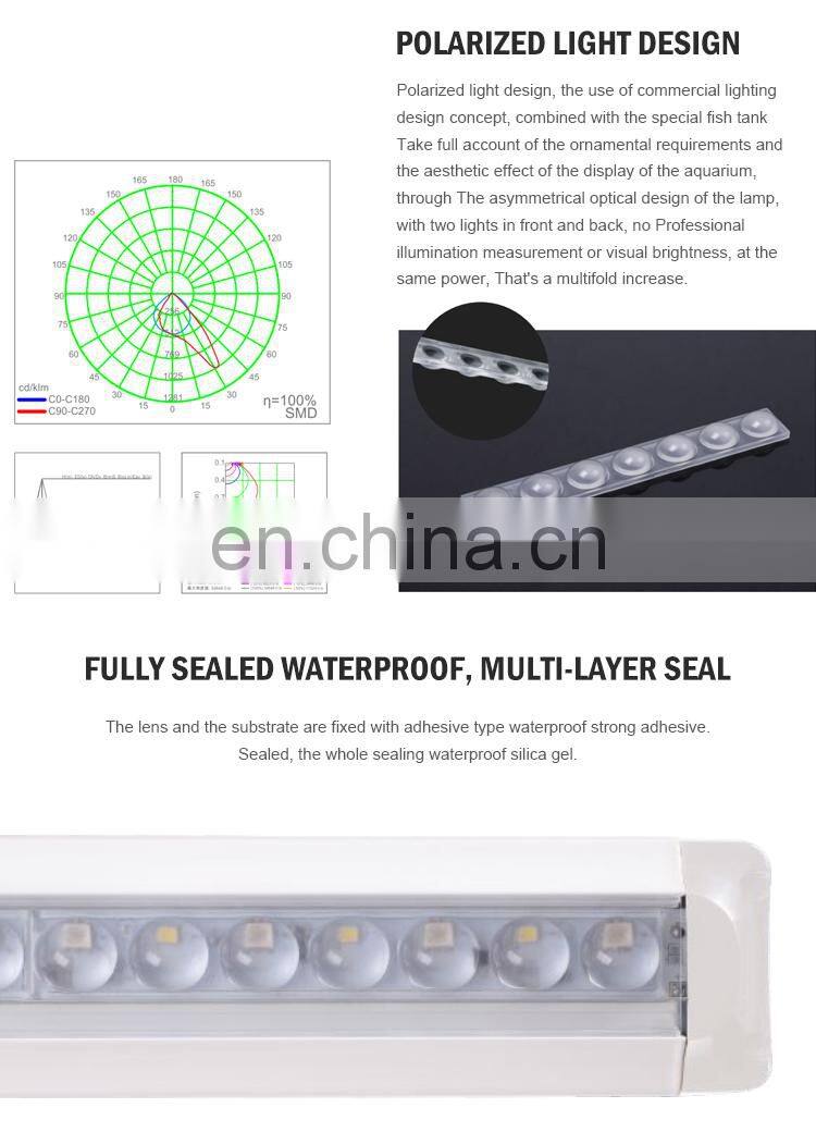 New Design USB Fish Tank Aquatic Coral Reef Decoration 18W 25W 32W 39W Led Aquarium Light