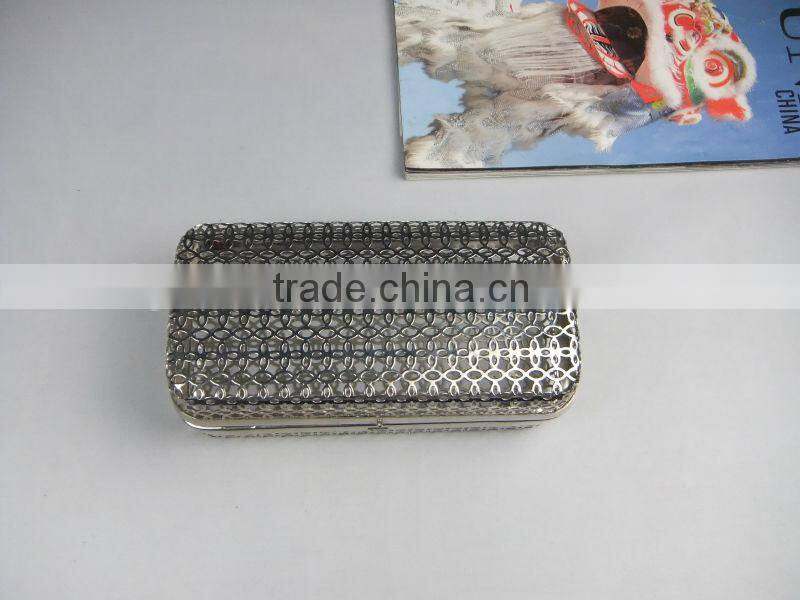 6.5 inch Reticular gift box frame cosmetic bag