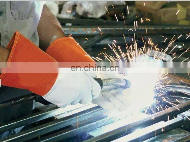 Cow Split Leather Back Grain Goatskin Palm Leather Driver Gloves