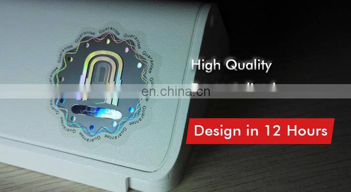 Shiny Personalized Customized Round Brand Protection Hologram Stickers