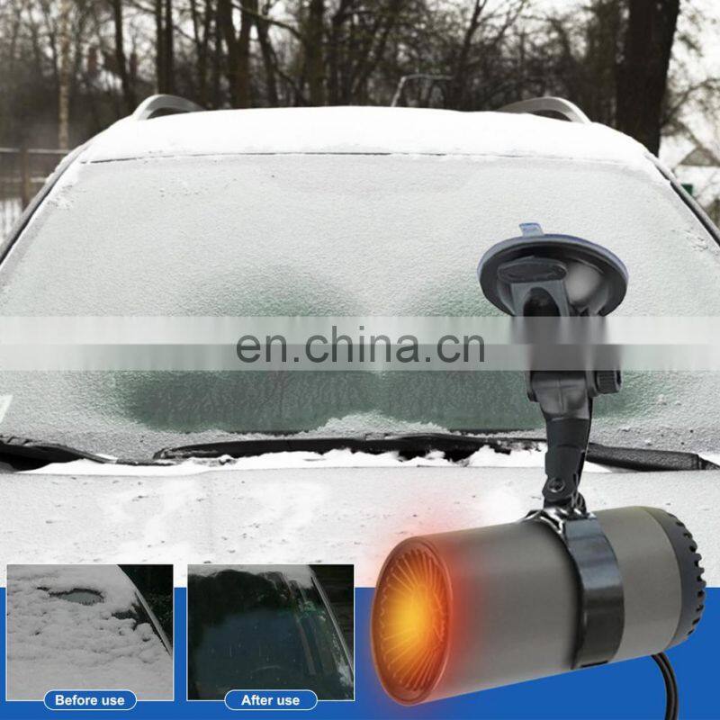 150W 2 IN 1 Portable Fast car heater 12v Demister Vehicle Heater Fan Mini Car windshield defogger for Car interior Air Heater