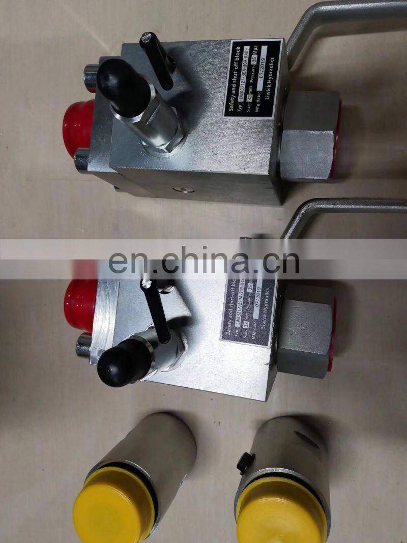 Hydraulic valve Block SAF32M12N210A-S309 Safety and Shut-off Block