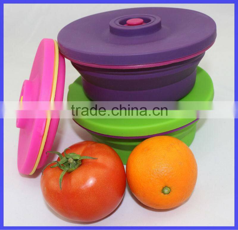 BPA Free And Eco-Friendly pink food storage containers