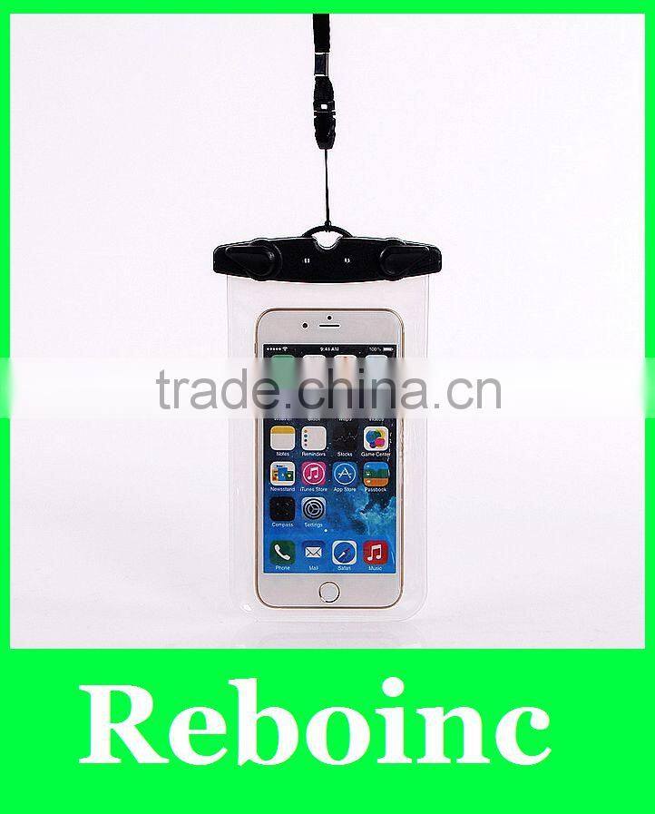 hot fashion stylish shining star waterproof phone bag pouch for IPHONE 6 plus colorful