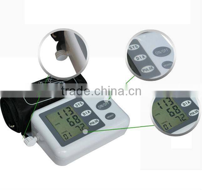 upper arm electronic blood pressure monitor EA-BP60A with CE certificate
