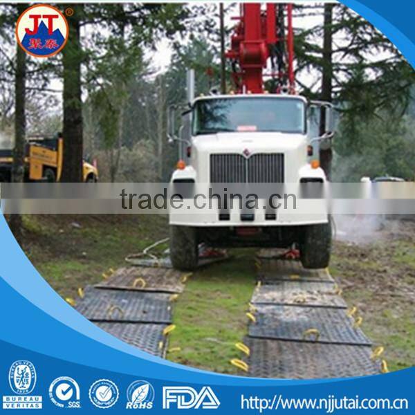 24"x24"x1.5" uhmwpe temporary road mats/ground mats