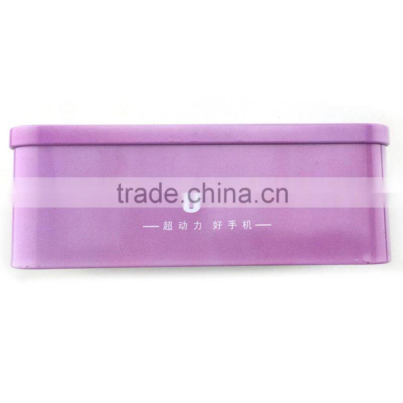 antique large mobile phone tin cans