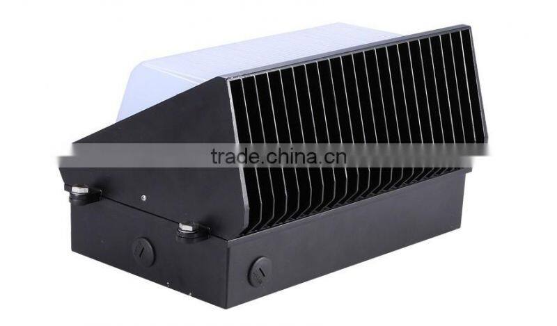DLC ETC certified 120w led gateway light outdoor wall pack housing