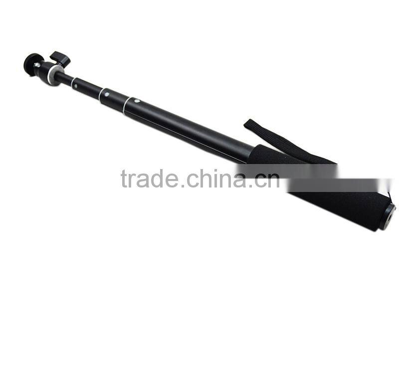 Travel tourism stability multi-angle rotation laser with selfie stick for mobilephone