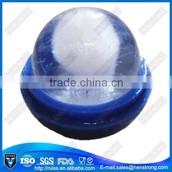 Football shape ice ball for wine