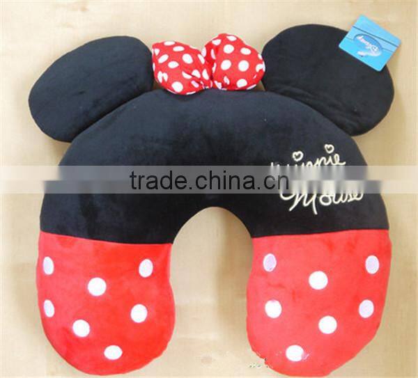 Lovely Design U Shape Cute Plush Cat Neck Pillow
