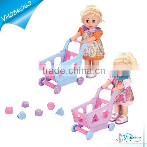 2014 Newest Scooter Electric Toy Doll With Light And Music