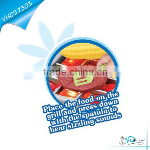 Sound Blue Barbecue Play Set Toys For Boy