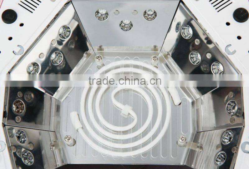 Fast Curing 45W LED/UV Nail Gels Curing Light Dryer lamp with fan