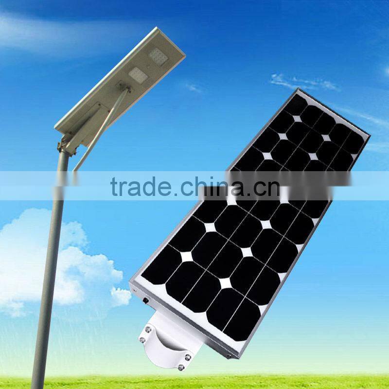 Hot sales Ultra-high-performance brightness all in one solar street light 25w