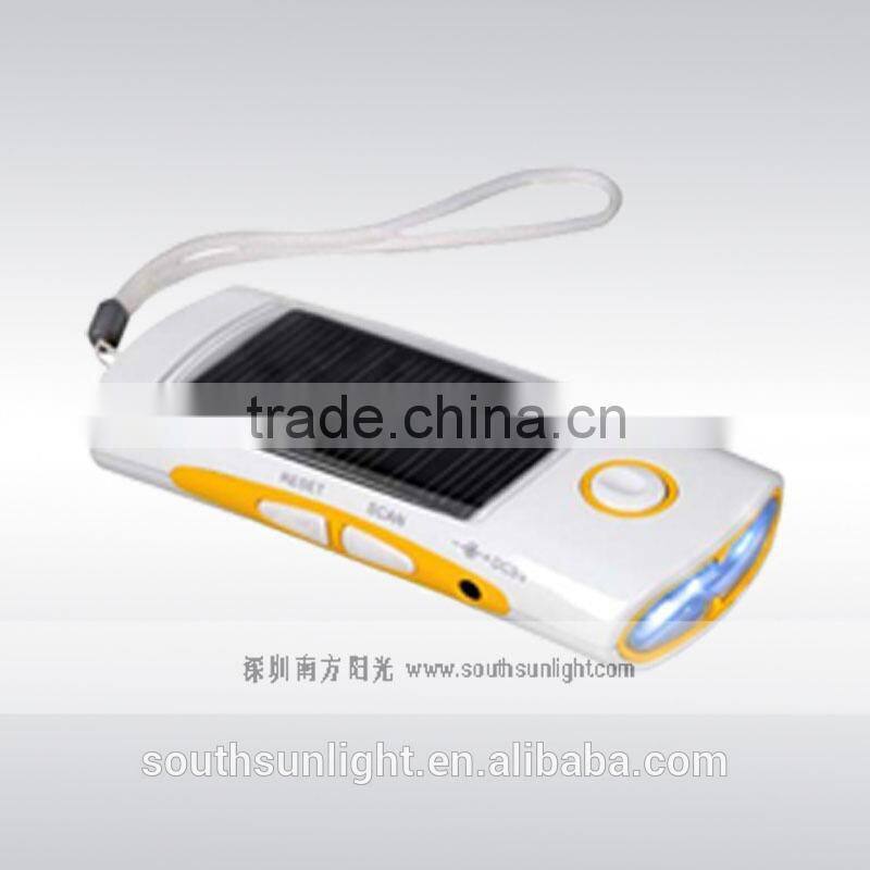 Price of outdoor mini rechargeable solar power led flashlight