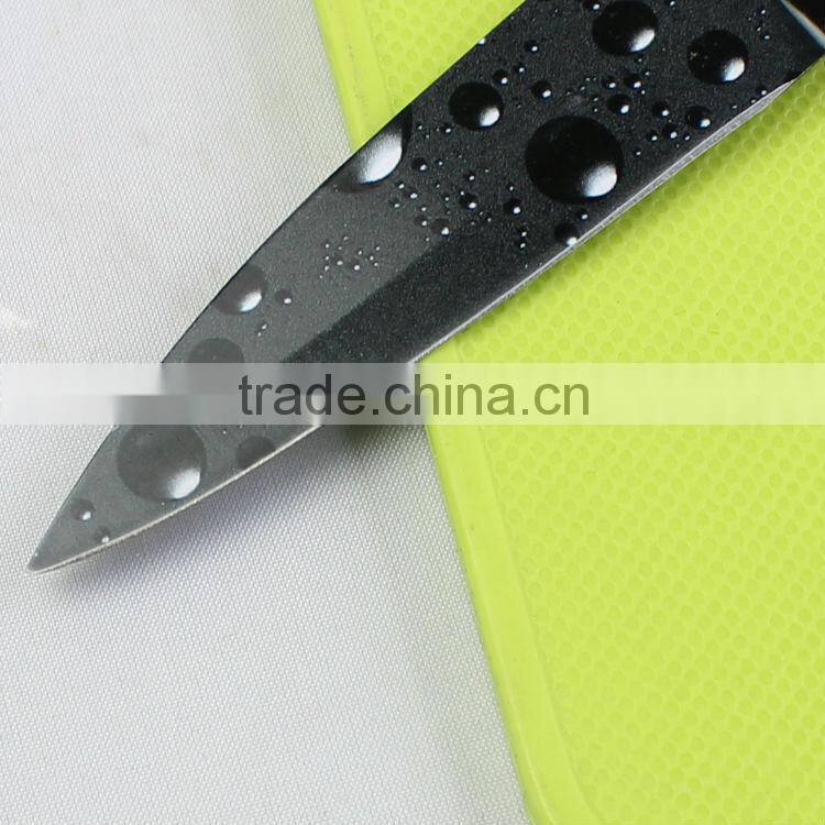 color printing paring knife set