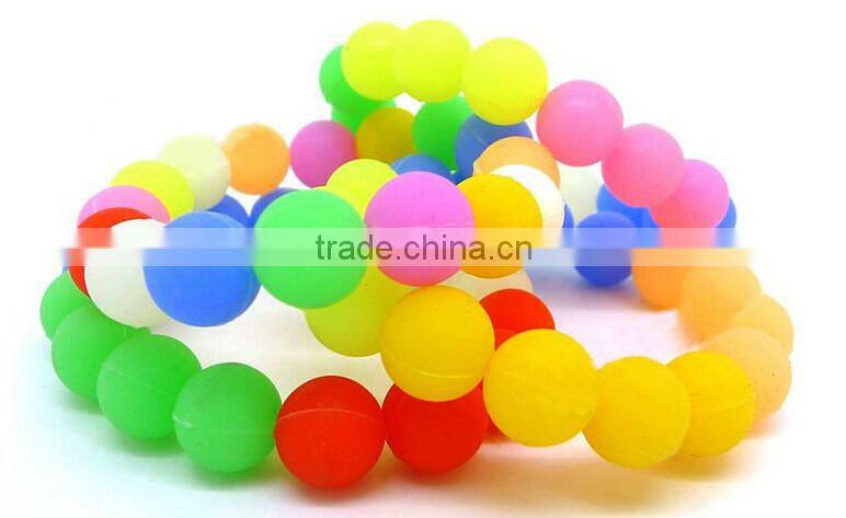 2016 Special offer Silicone promotional gift /bead bracelet