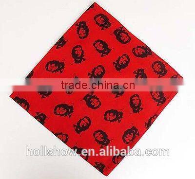 Flag Camouflage Printed Square Neckwear Cotton Bandana
