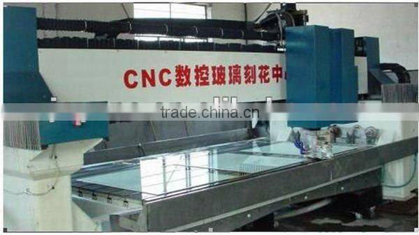 JOY-1925 CNC Glass Engraving Machine With auto polishing tools