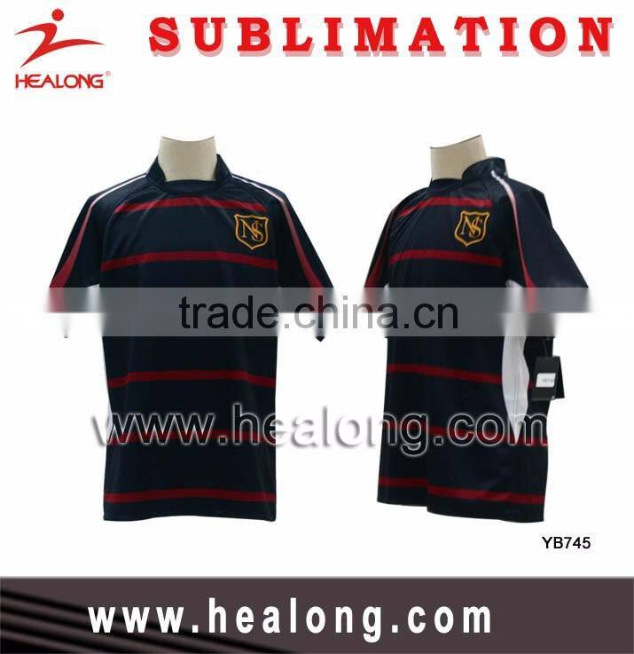 Wholesale Sublimation Custom American Rugby Shirt Jersey