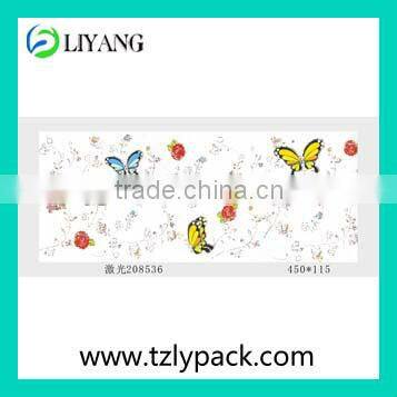 laser foil pvc film heat transfer foil pet basin