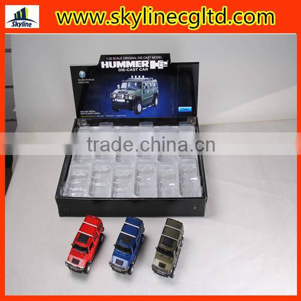cheap 1:32 die cast model car pull back car static alloy mini car toy