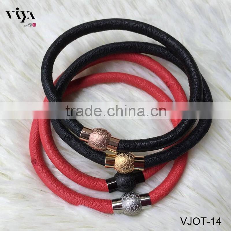 Genuine Ostrich Leather High End 100% Real Ostrich Skin Leather Cord for DIY Bracelet