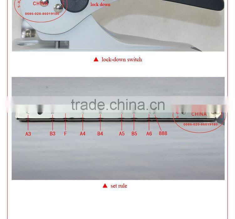 Heavy duty hole punch punch machine