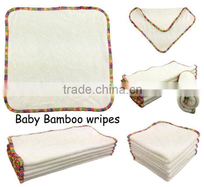 Bamboo washcloths wipes organic soft baby bath towels absorbent dribble bibs skin care