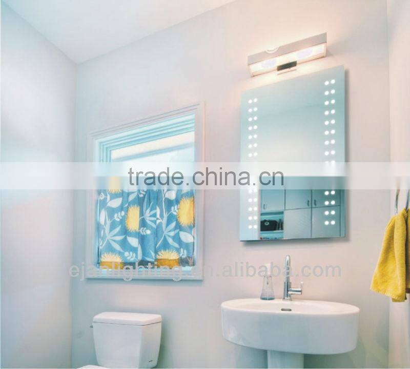 CE IP44 LED back lighted bathroom mirror with defogger