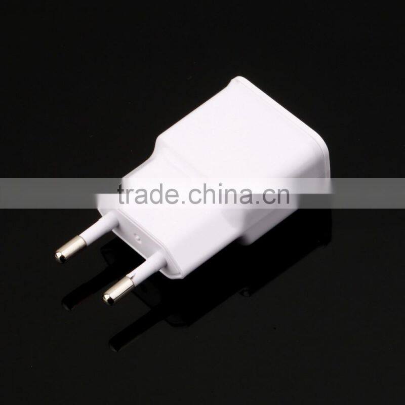 EU Plug Wall Charger + USB Data Cable for SamSung Galaxy Note2 II N7100 S4 S3 Wholesale