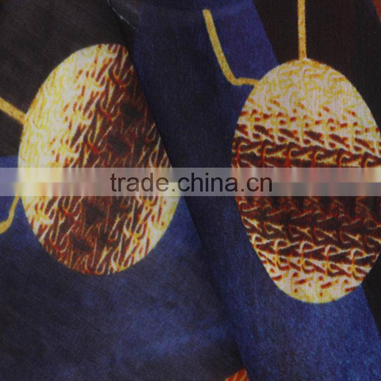 New Design Digital Pinting Cotton Fabric Textile For Womens Shirt Clothing