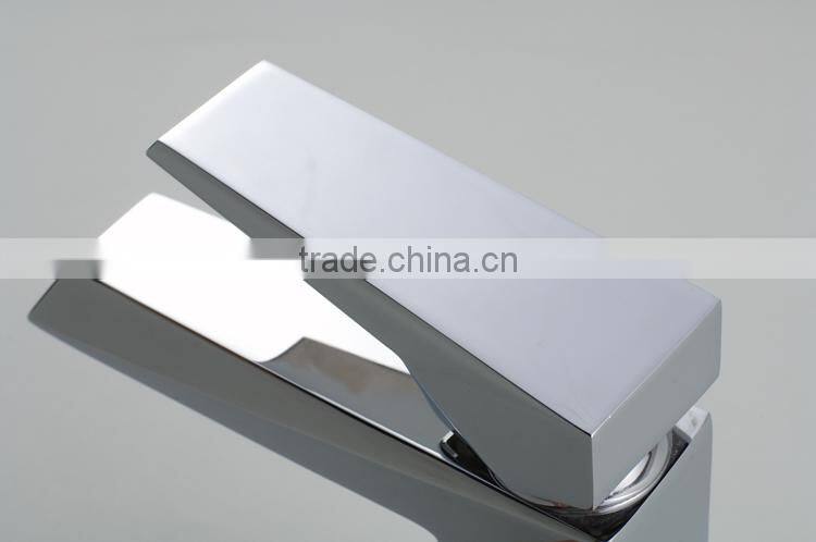 luxury single handle brass basin faucet