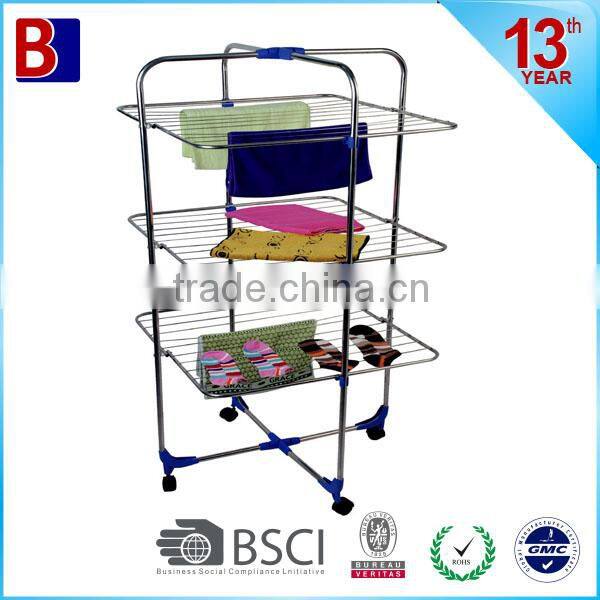 30M stainless steel cross folding clothes dryer