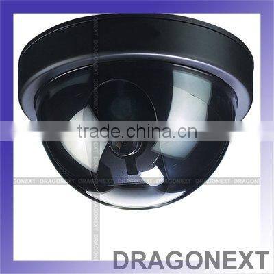 Realistic Red PIR Motion Detection Simulated Dummy Surveillance CCTV Dome Camera Security System