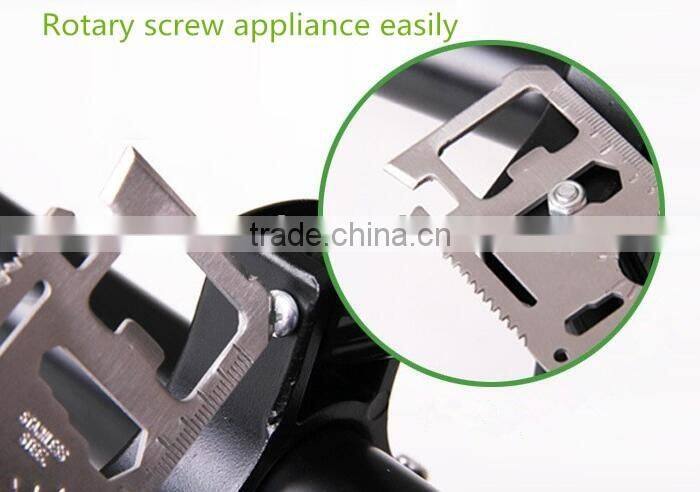 Pocket no folding multi Crimping Tool Credit card knife