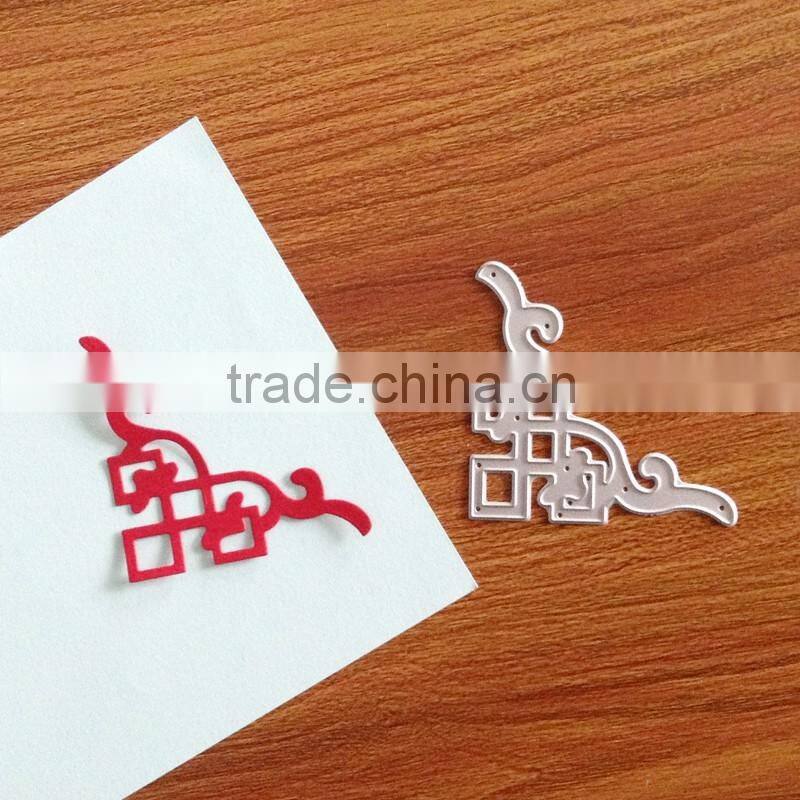Wholesale silver circle die cuts for photo frame