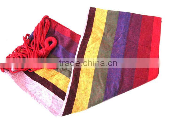 Outdoor camping leisure canvas hammock