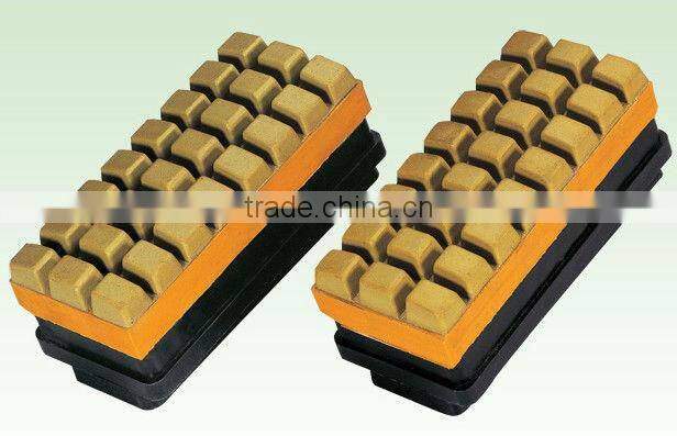 Flexible abrasive block